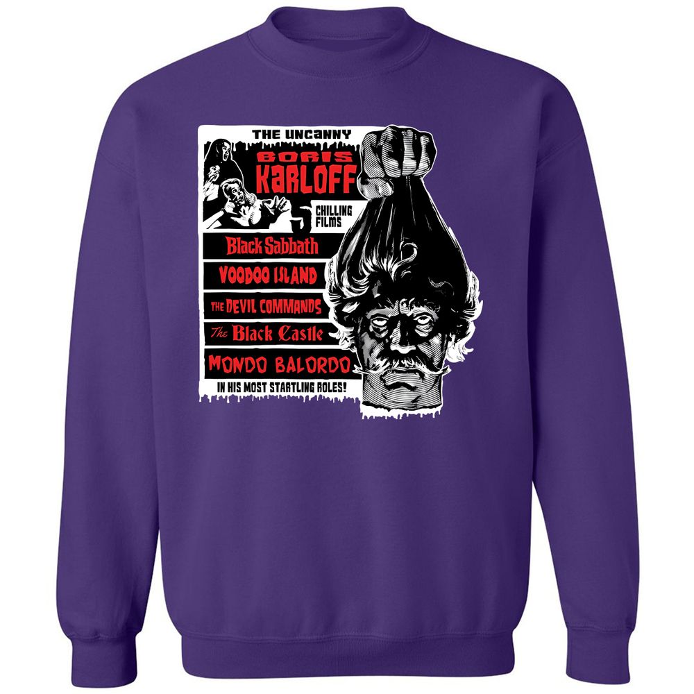 Classic Unisex Sweatshirt - 7DSKSDNU - Purple - 6