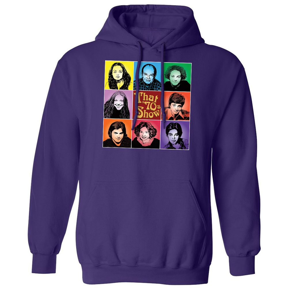 Classic Unisex Hoodie - YX3Q1UKY - Purple - 6