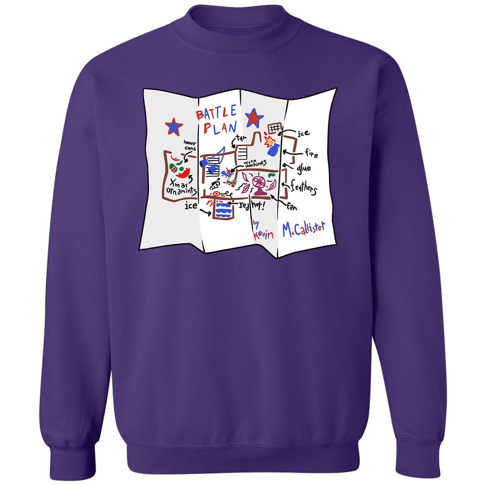 Classic Unisex Sweatshirt - T1GAJ7CM - Purple - 6