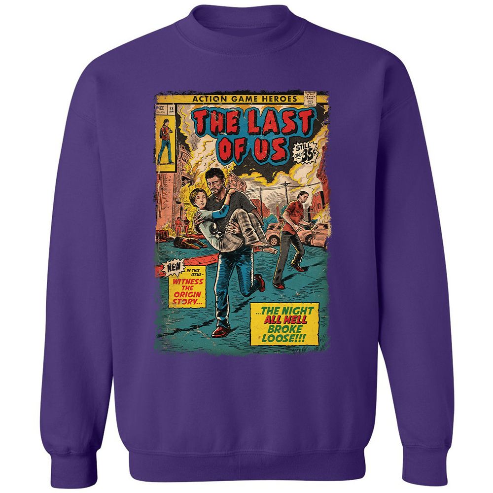 Classic Unisex Sweatshirt - XBTBN23S - Purple - 6