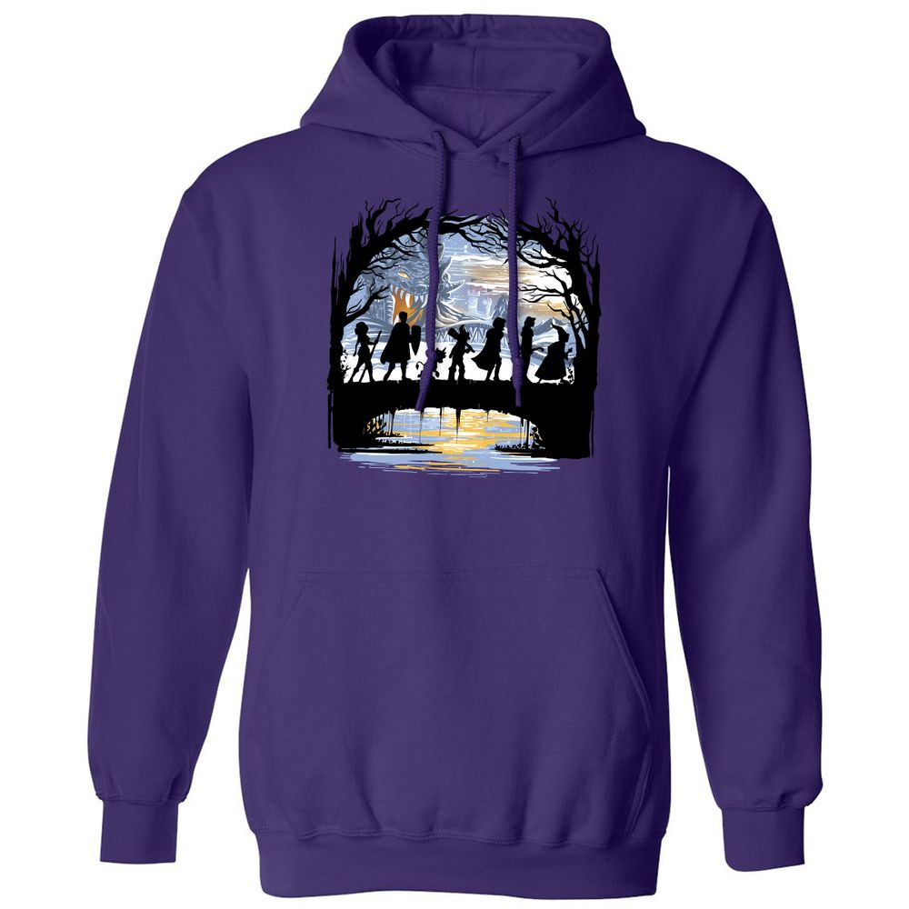 Classic Unisex Hoodie - MRZRKSM5 - Purple - 6
