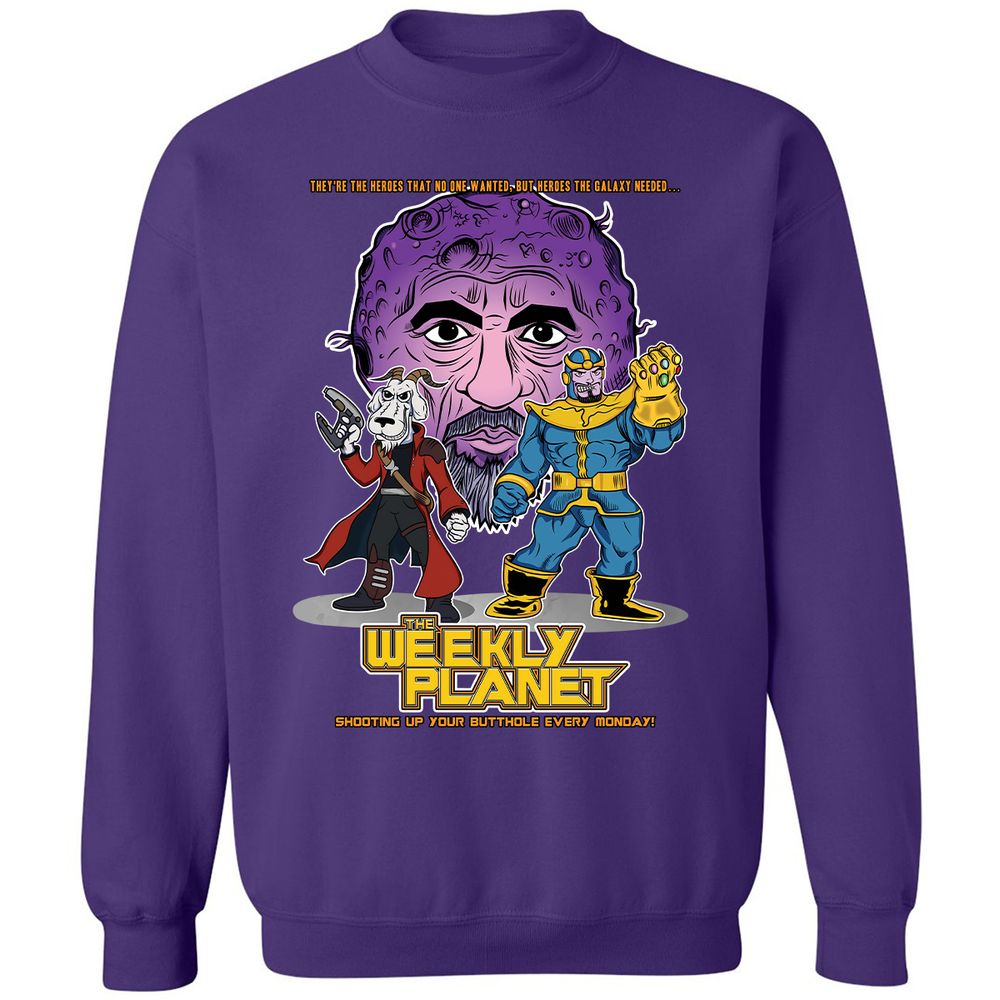 Classic Unisex Sweatshirt - EGQL56U7 - Purple - 6