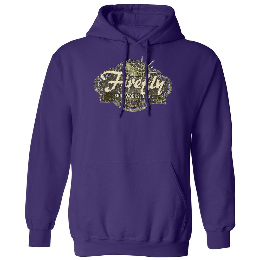 Classic Unisex Hoodie - KX7WZVJU - Purple - 6