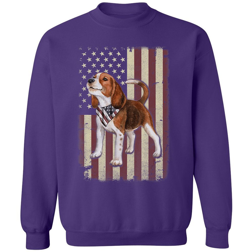 Classic Unisex Sweatshirt - QFSRDQUA - Purple - 6