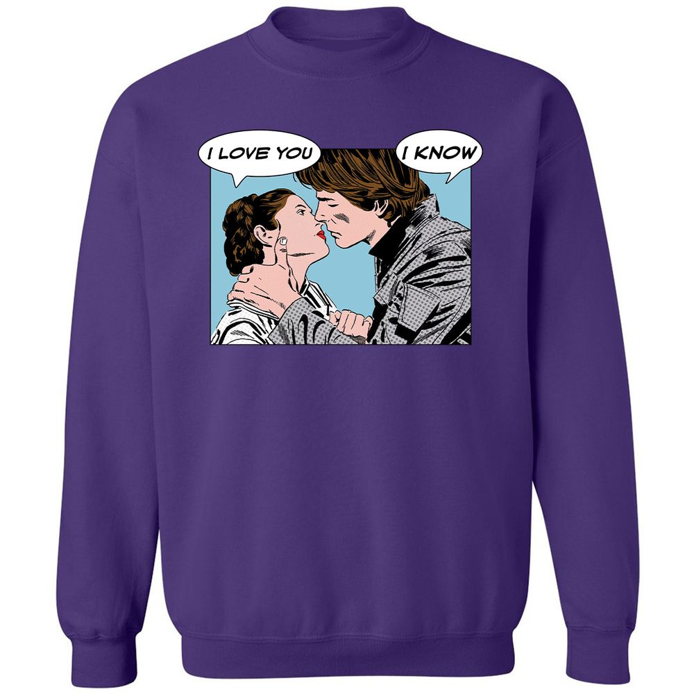 Classic Unisex Sweatshirt - F7EL4JDX - Purple - 6