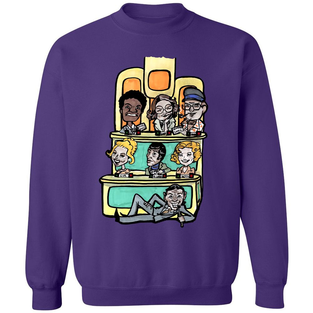 Classic Unisex Sweatshirt - LXYY9G1R - Purple - 6