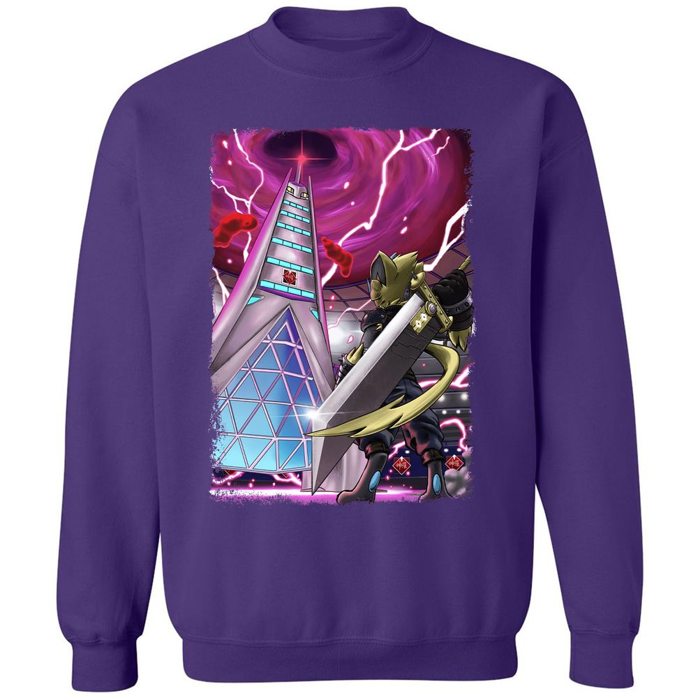 Classic Unisex Sweatshirt - ZJ1RDENL - Purple - 6