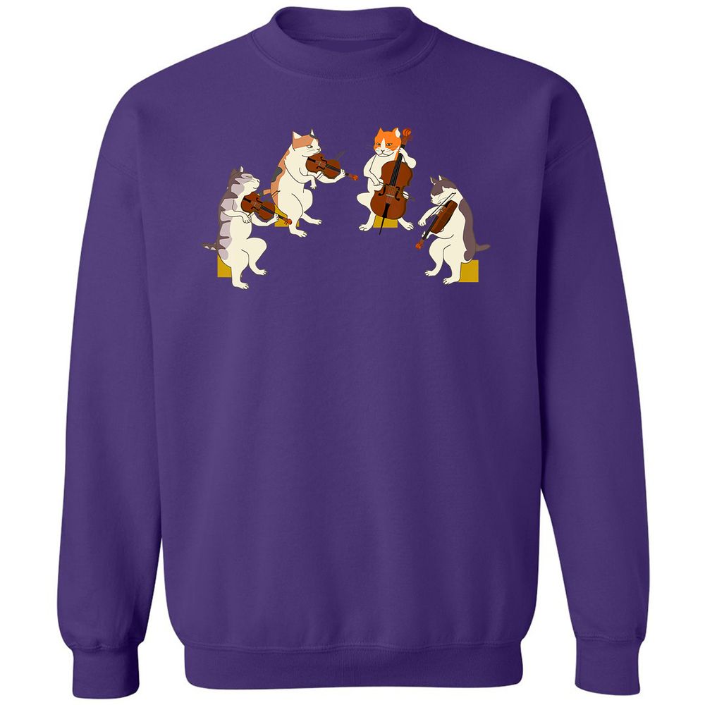 Classic Unisex Sweatshirt - 7EC9YKMS - Purple - 6