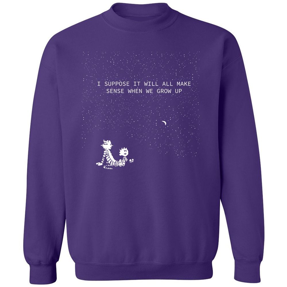 Calvin and Hobbes Stars - Purple - 6