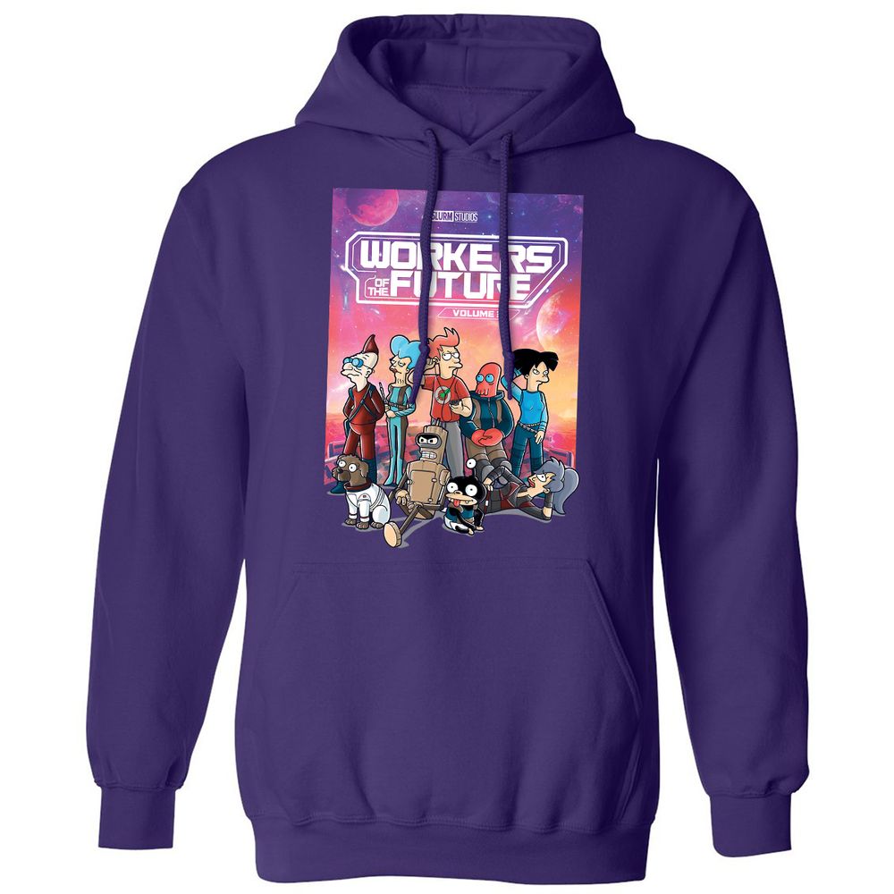 Classic Unisex Hoodie - N9SBRYPG - Purple - 6