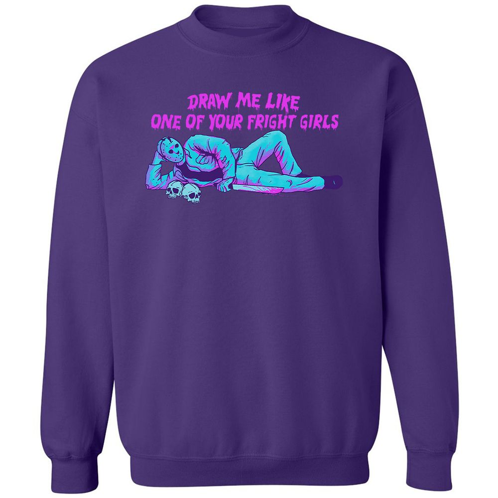 Classic Unisex Sweatshirt - W8944UBB - Purple - 6