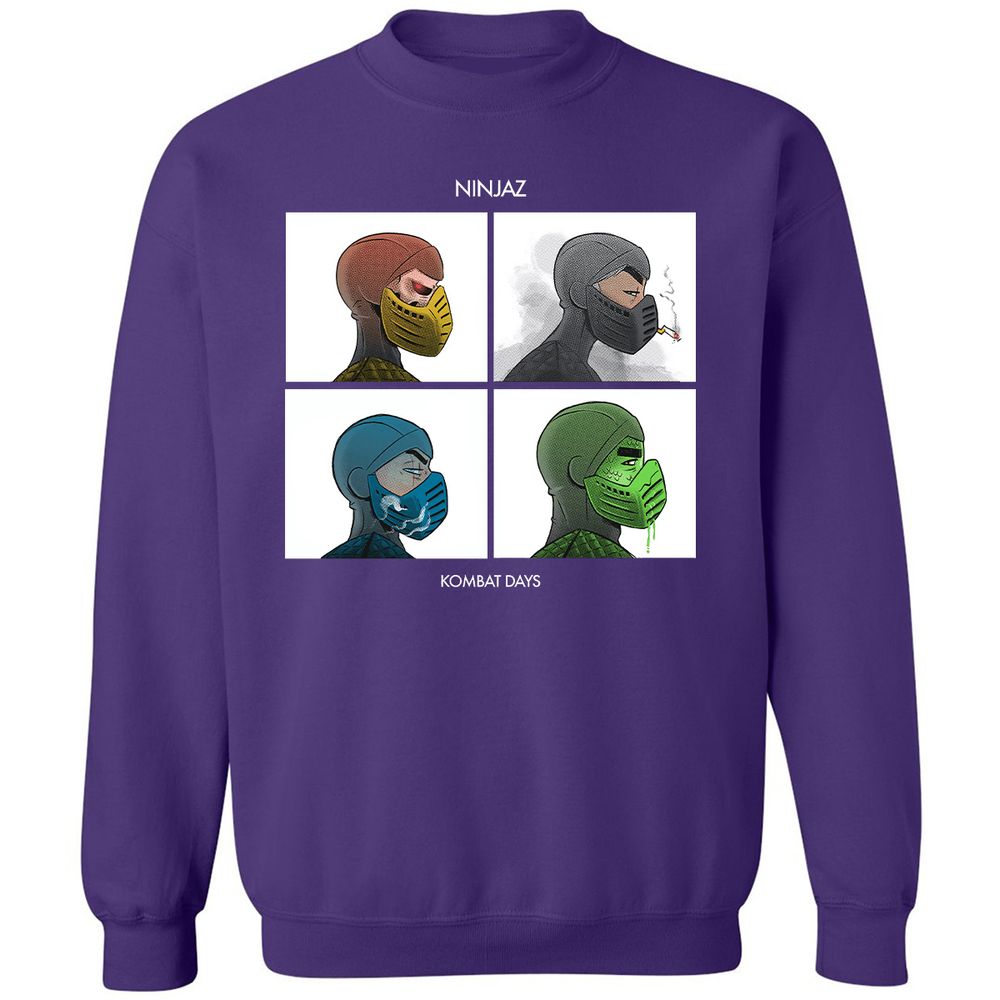 Classic Unisex Sweatshirt - L95J2WJT - Purple - 6
