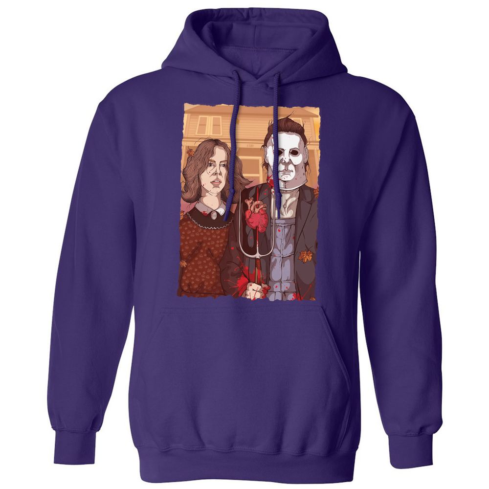 Classic Unisex Hoodie - M1XQ14JD - Purple - 6