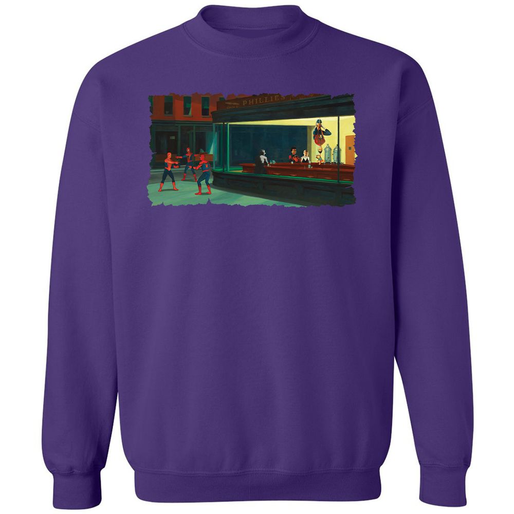 Classic Unisex Sweatshirt - R48B8UR4 - Purple - 6