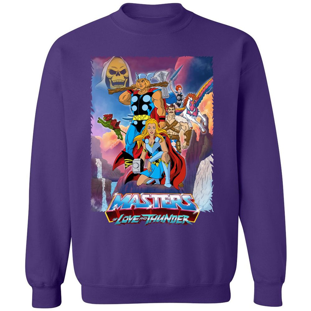 Classic Unisex Sweatshirt - J7A21D3N - Purple - 6