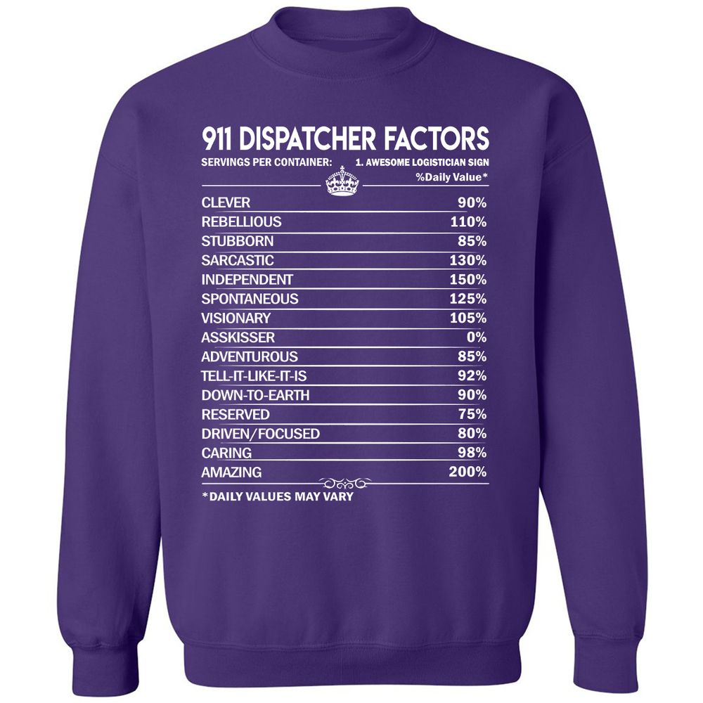 Classic Unisex Sweatshirt - S7GKE2EG - Purple - 6