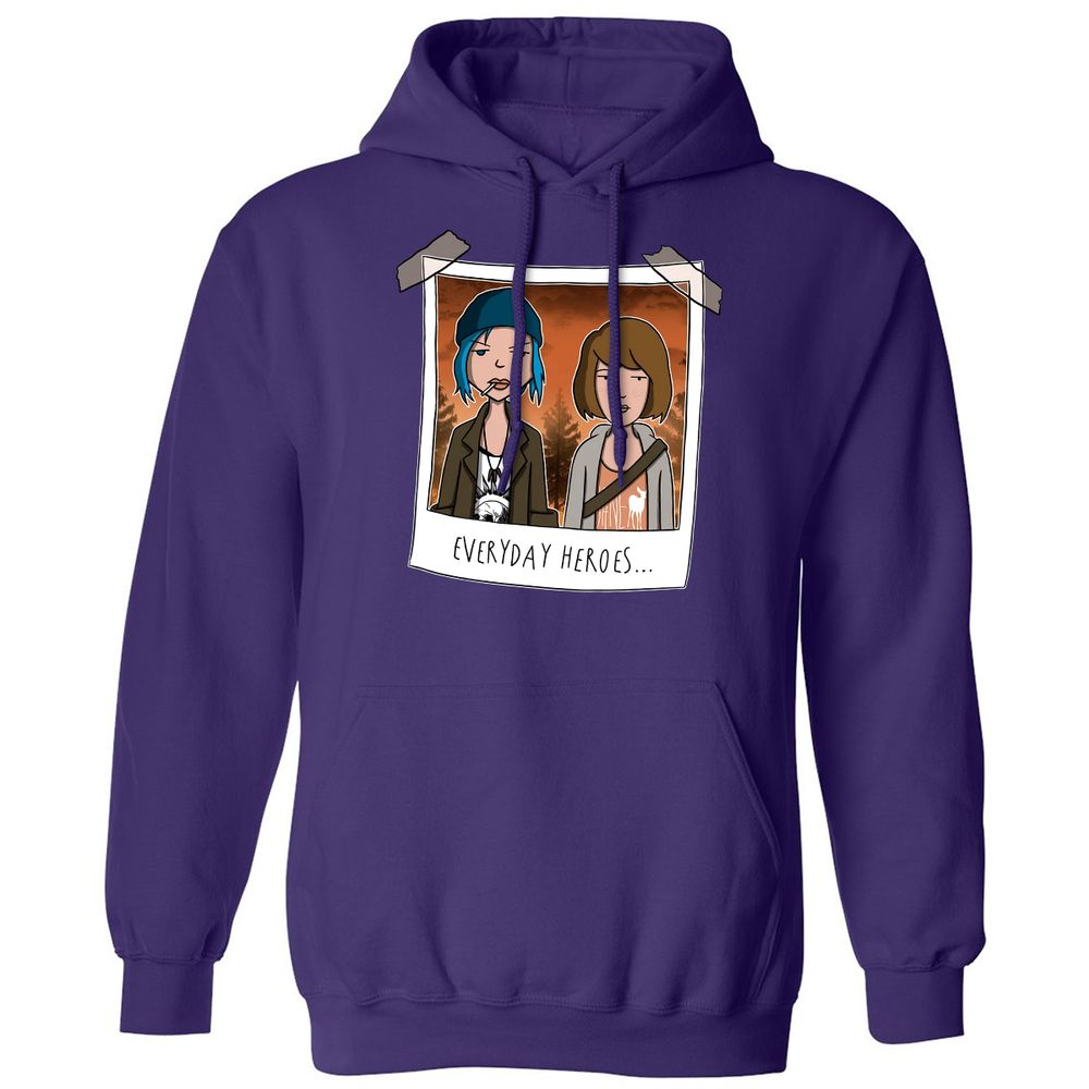Classic Unisex Hoodie - 3CA3SPGZ - Purple - 6