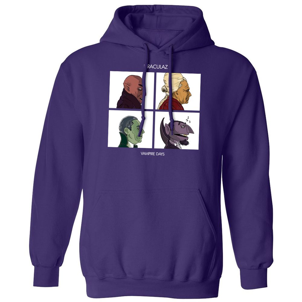 Classic Unisex Hoodie - 1EZUT1AZ - Purple - 6