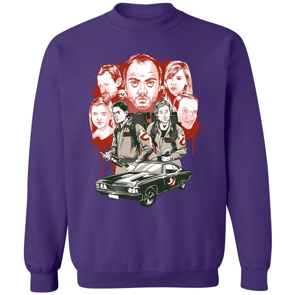 Classic Unisex Sweatshirt - W65FKVTC - Purple - 6