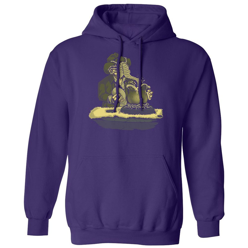 Classic Unisex Hoodie - HKJ1VJTM - Purple - 6