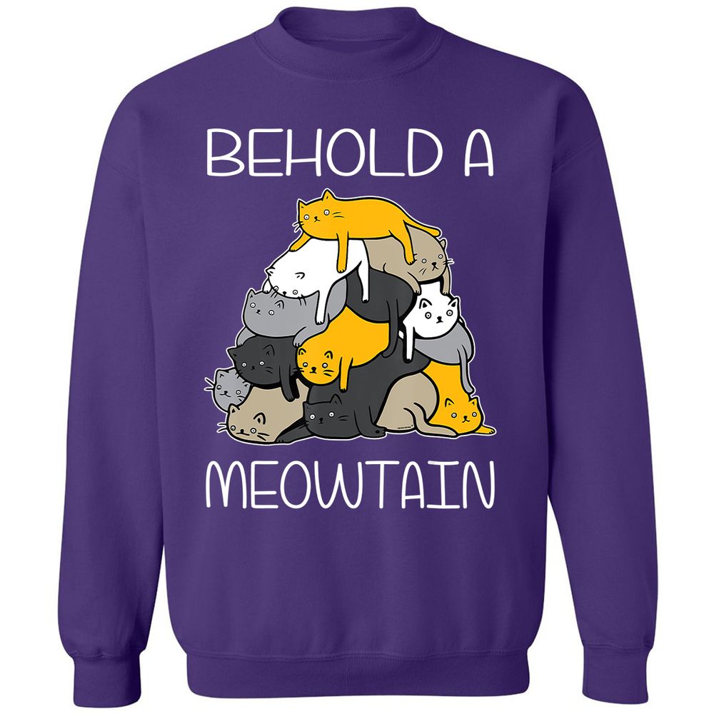 Classic Unisex Sweatshirt - AQLABZJH - Purple - 6
