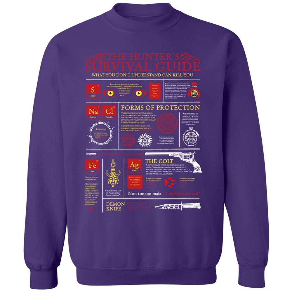 Classic Unisex Sweatshirt - LCVLYRYE - Purple - 6