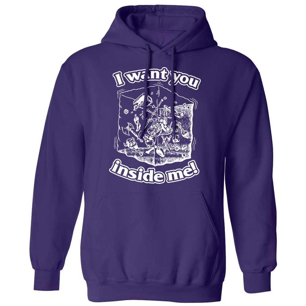 Classic Unisex Hoodie - 8SPTP8KJ - Purple - 6