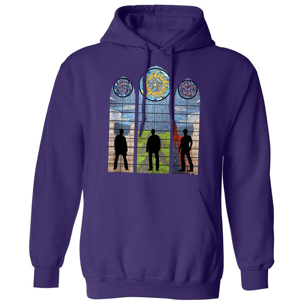 Classic Unisex Hoodie - YRQ67EC5 - Purple - 6