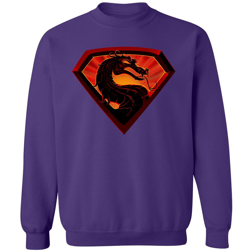 Classic Unisex Sweatshirt - BBPFGXMA - Purple - 6