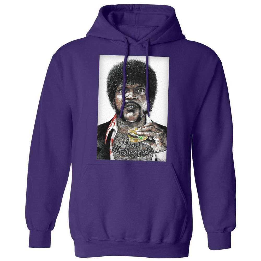 Classic Unisex Hoodie - VK7AJF1J - Purple - 6