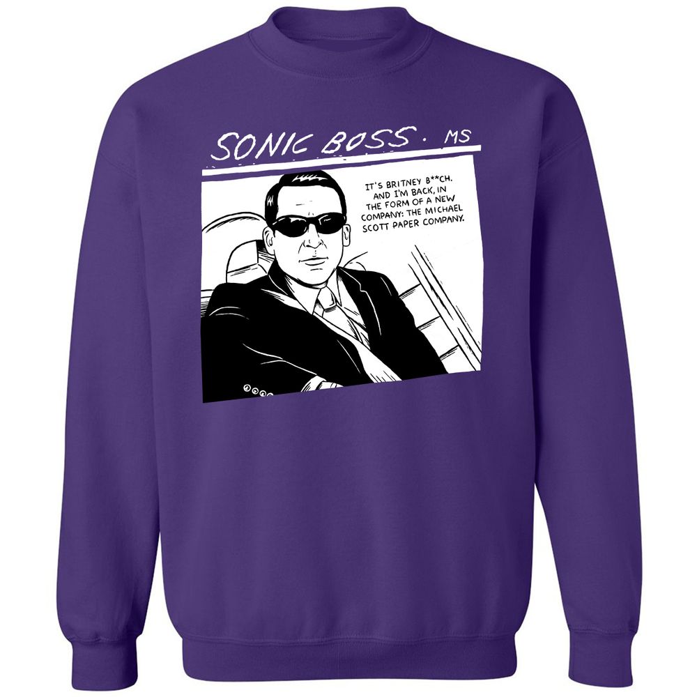 Classic Unisex Sweatshirt - NNPLYWVG - Purple - 6