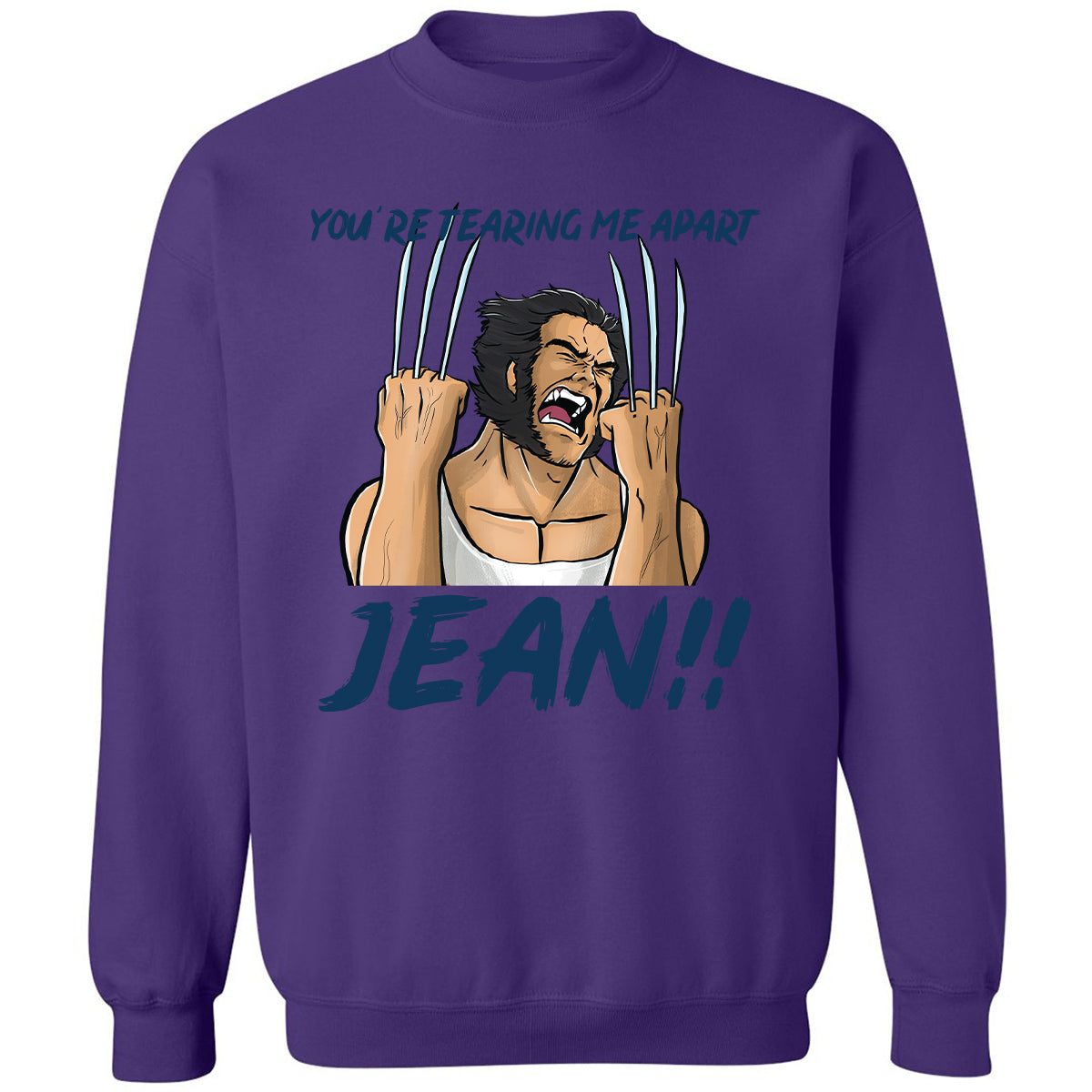 Classic Unisex Sweatshirt - JSCEJCDT - Purple - 6