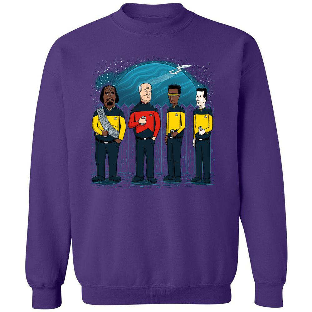 Classic Unisex Sweatshirt - EBF8JKUM - Purple - 6