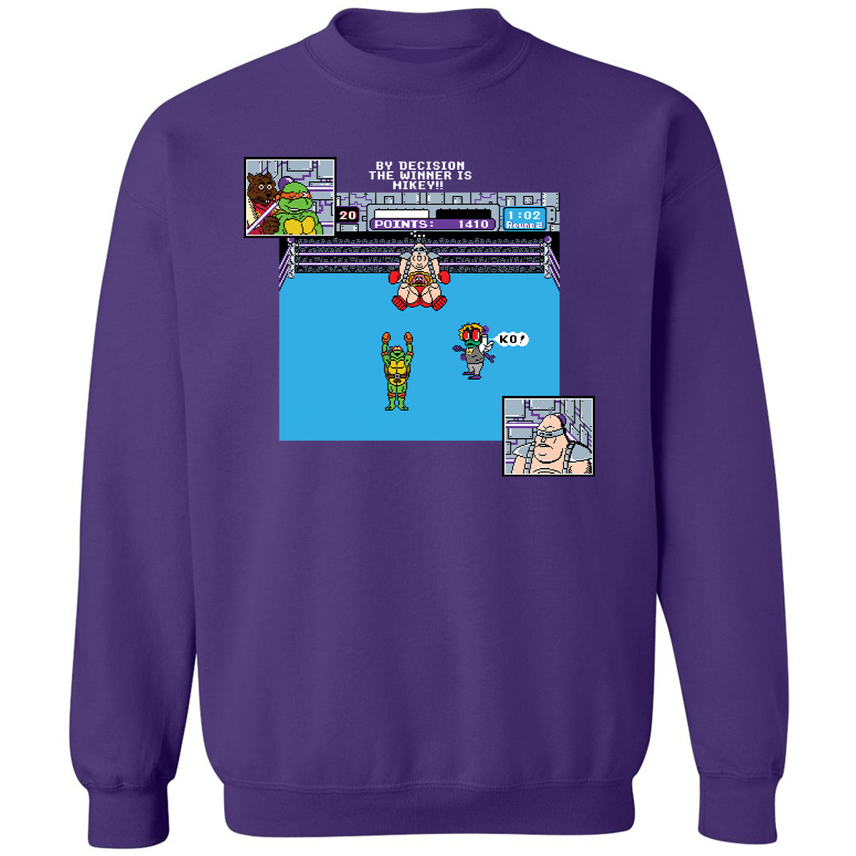 Classic Unisex Sweatshirt - AHLWWLV4 - Purple - 6