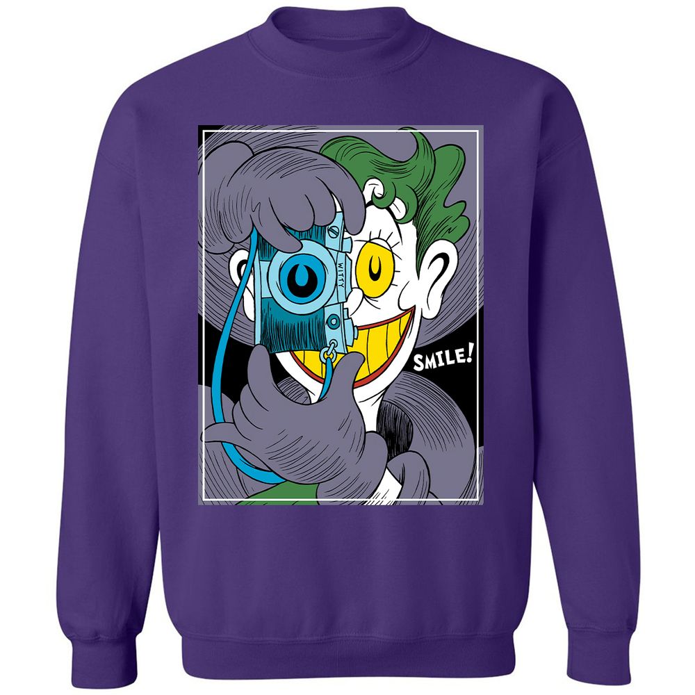 Classic Unisex Sweatshirt - ERYK36SR - Purple - 6
