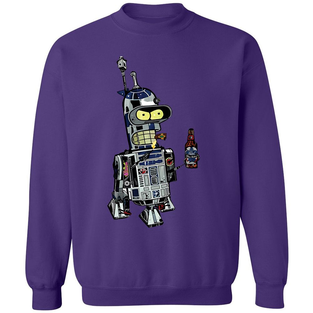 Classic Unisex Sweatshirt - FLJAB1YE - Purple - 6