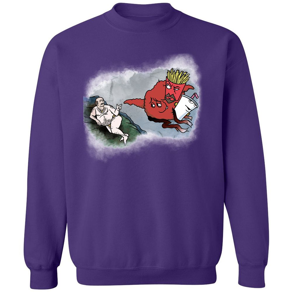 Classic Unisex Sweatshirt - Q8TRFVTU - Purple - 6