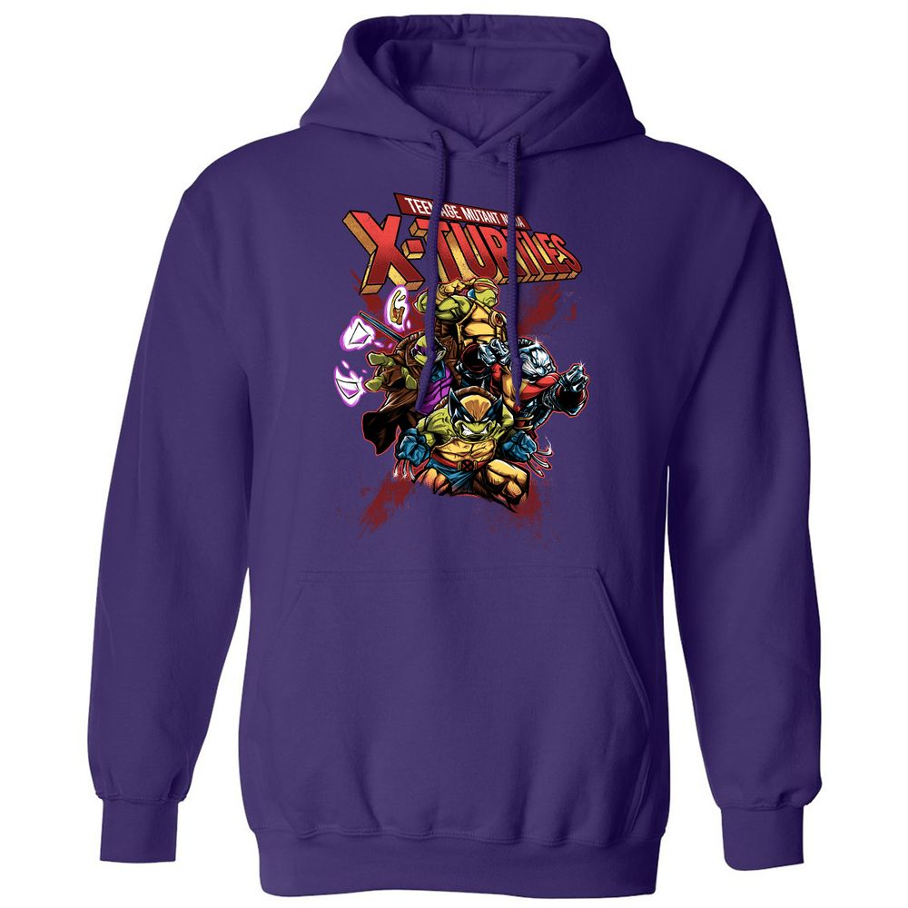 Classic Unisex Hoodie - U1D763DQ - Purple - 6