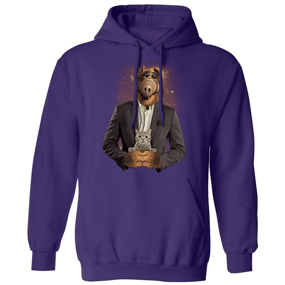 Classic Unisex Hoodie - S5J3W2GM - Purple - 6