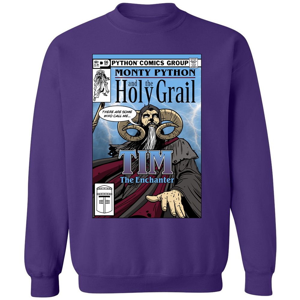 Classic Unisex Sweatshirt - QHBHYDUC - Purple - 6
