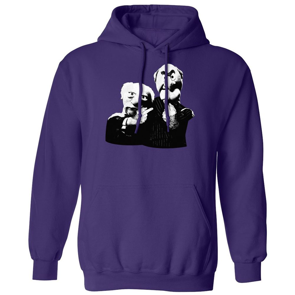 Statler and Waldorf Middle Finger - Purple - 6