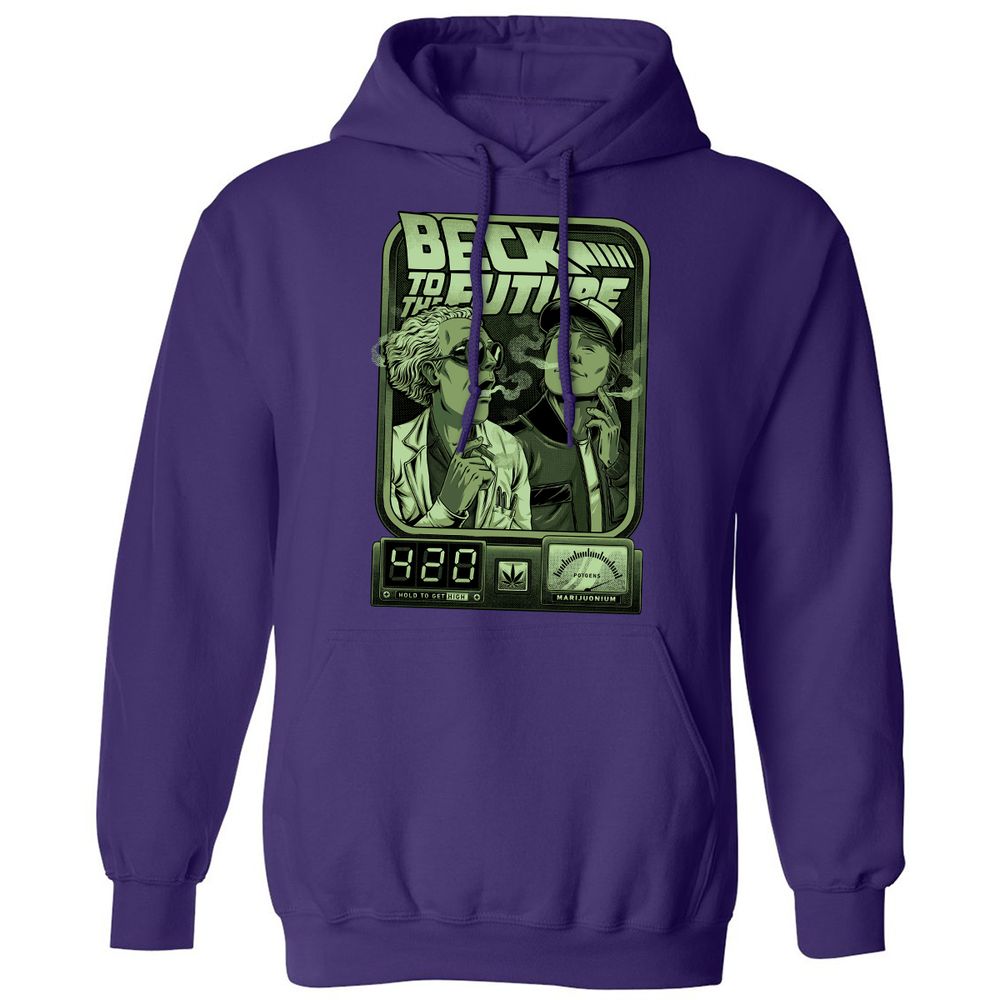 Classic Unisex Hoodie - TUHRX9LH - Purple - 6