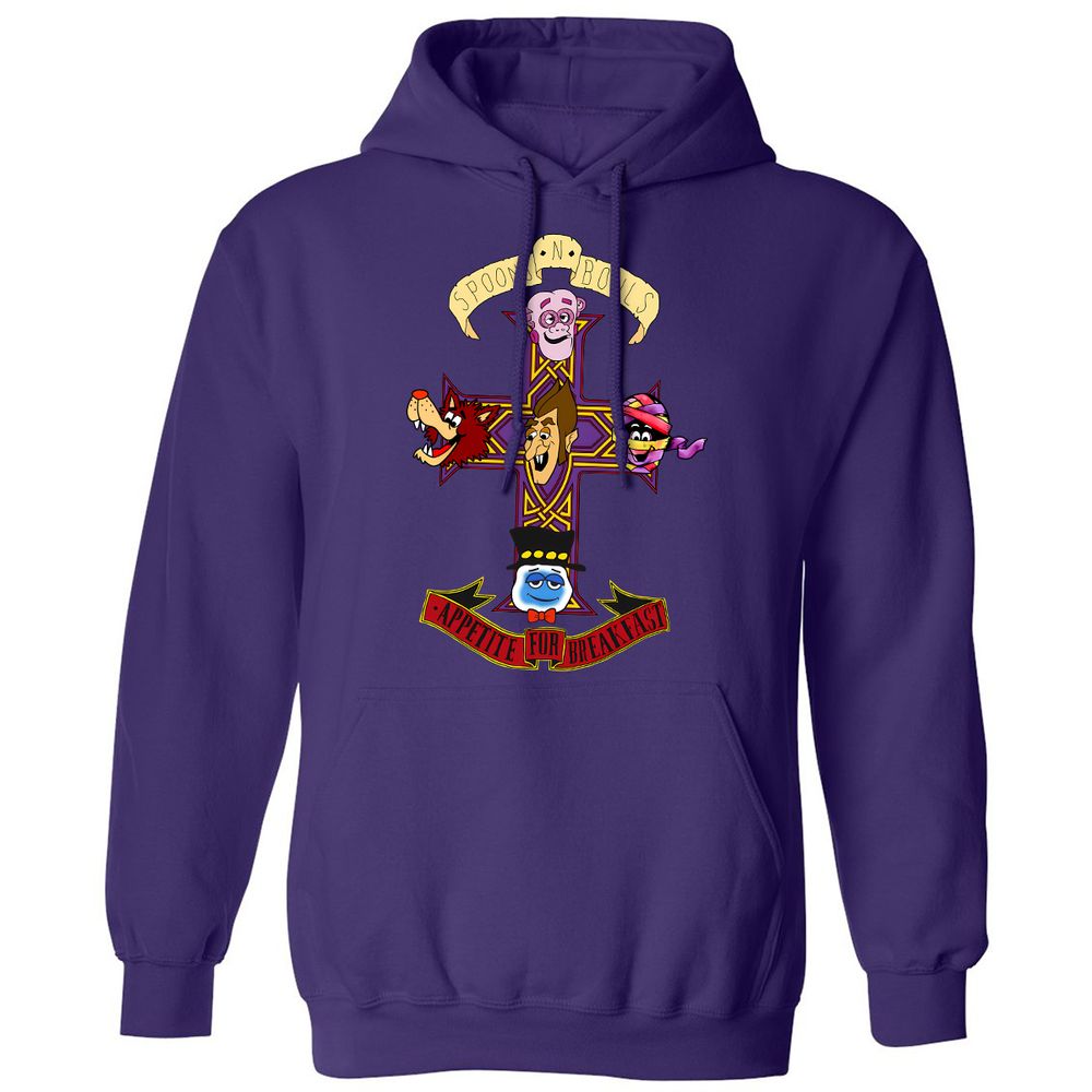Classic Unisex Hoodie - LVGCXG6B - Purple - 6