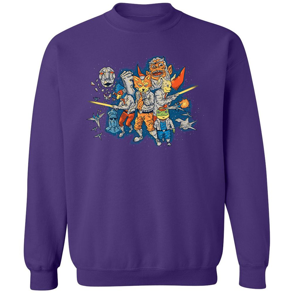 Classic Unisex Sweatshirt - JQJYQM37 - Purple - 6