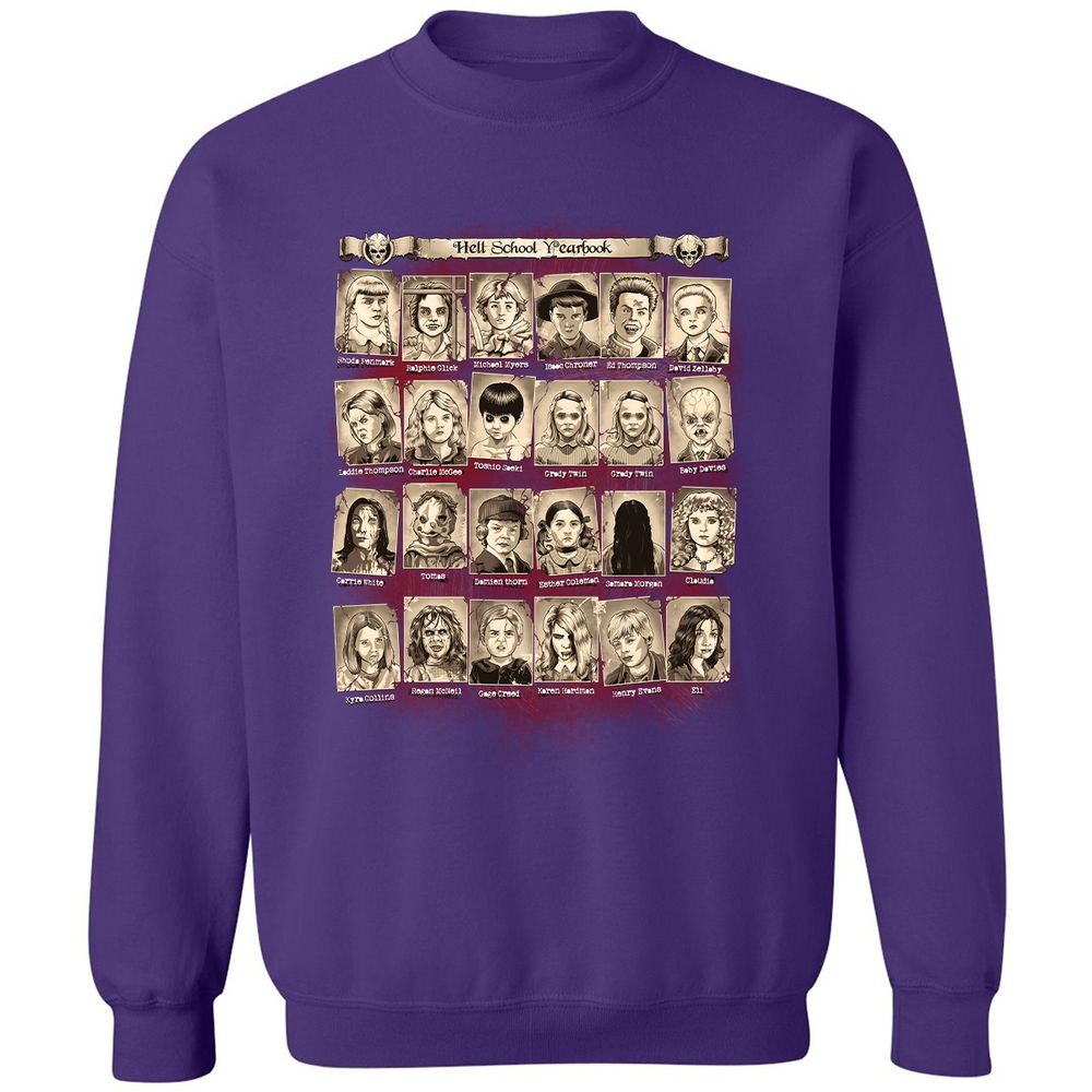 Classic Unisex Sweatshirt - 8VRWWV1J - Purple - 6