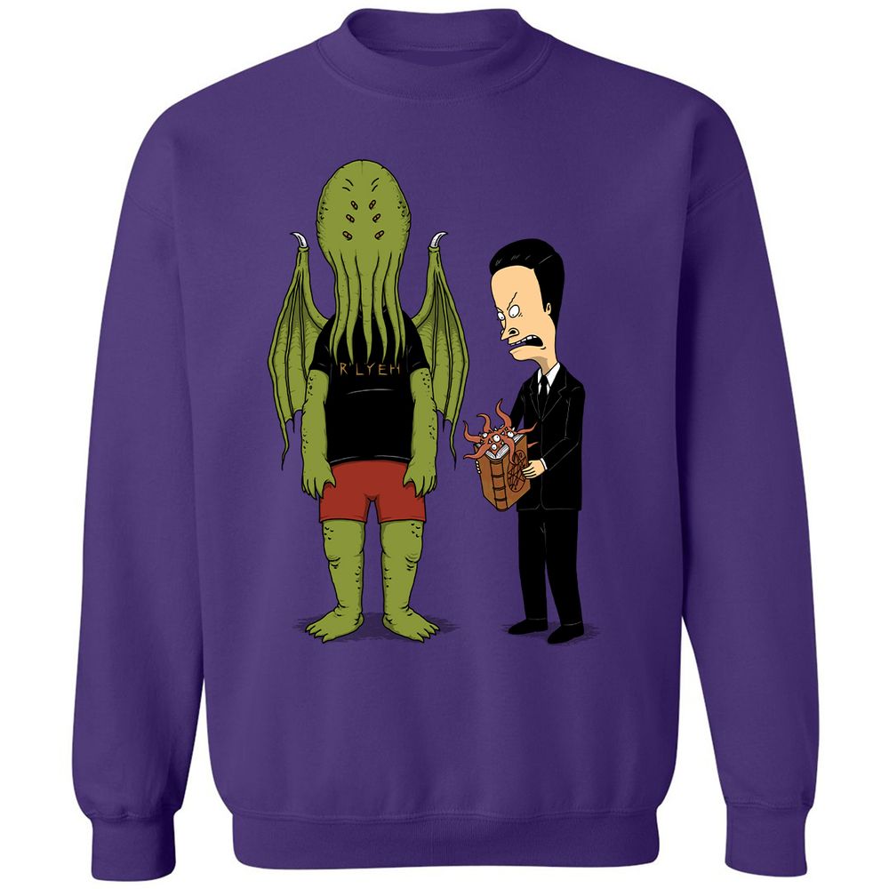 Classic Unisex Sweatshirt - 9GQA19SR - Purple - 6