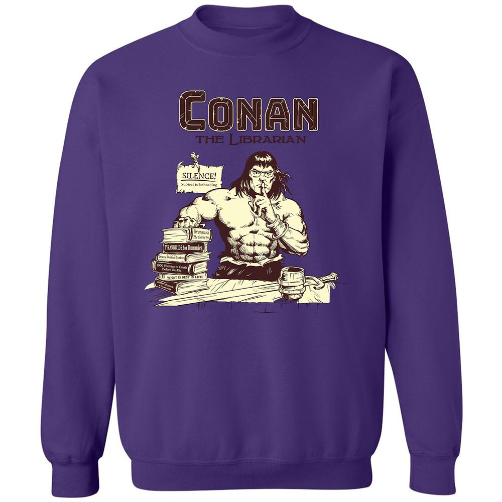 Classic Unisex Sweatshirt - 3FUSDD38 - Purple - 6