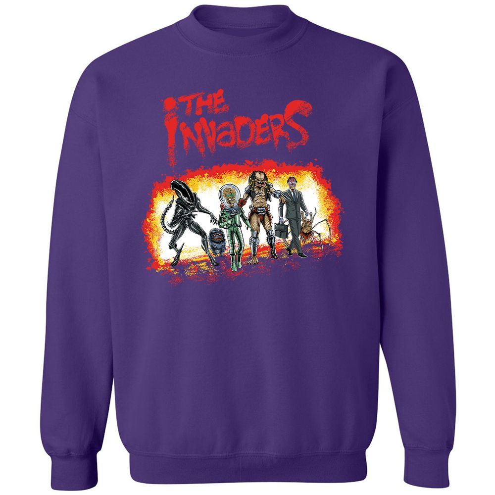 Classic Unisex Sweatshirt - PR2PAX1S - Purple - 6