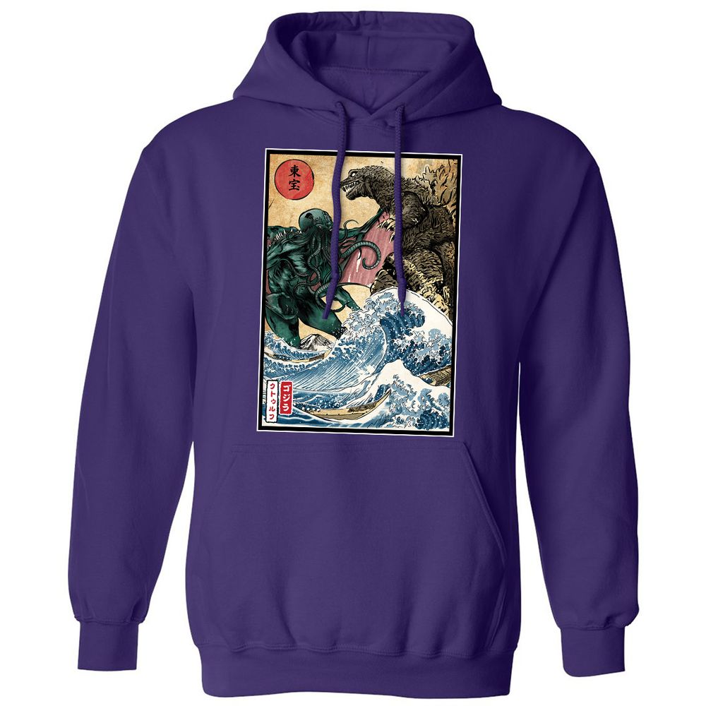 Classic Unisex Hoodie - P74SF8F6 - Purple - 6