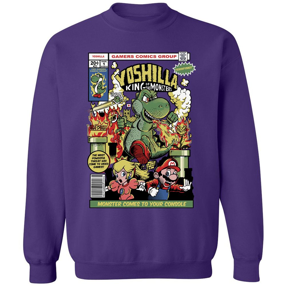 Classic Unisex Sweatshirt - WCU36RAG - Purple - 6